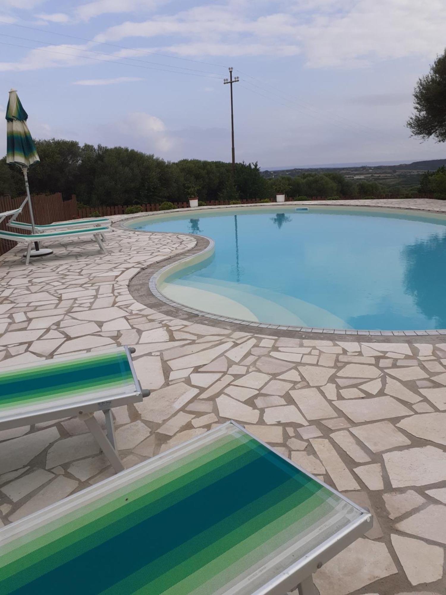 Agriturismo Gli Olivastri, Appartamento La Rosa Dei Venti Con Piscina E Solarium , Vista Mare ,Climatizzatore ,Wifi Aglientu Esterno foto